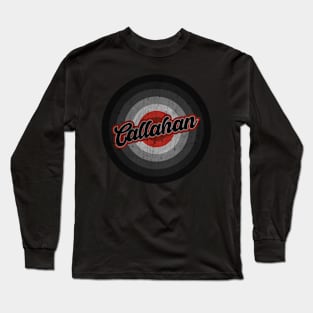 Callahan Auto Parts _ Black Vintage Long Sleeve T-Shirt